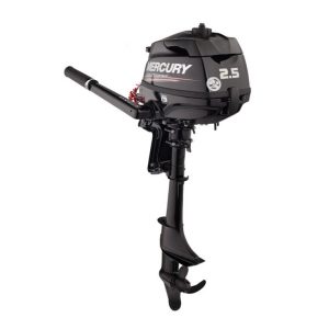 mercury 2.5hp outboard | tiller, manual start, 15" shaft | 2.5mh