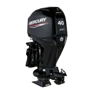 mercury 40elpt jet outboard: powerful 40hp, remote control, electric start, 15 
