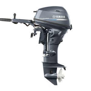yamaha 20hp portable outboard engine tiller, manual start, long 20 inch shaft