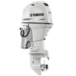 yamaha 50 hp pearl white outboard motor mechanical remote 20 inch shaft
