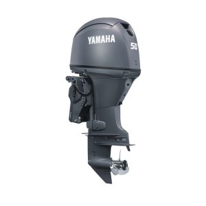 yamaha 50hp t50lc high thrust outboard motor remote mechanical, 20 inch shaft